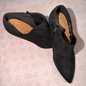 Jessica Simpson Black Ankle Booties